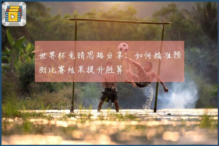 世界杯竞猜思路分享：如何精准预测比赛结果提升胜算