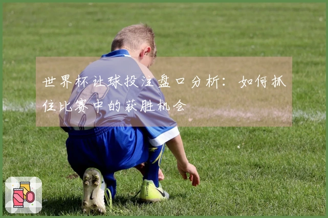 世界杯让球投注盘口分析：如何抓住比赛中的获胜机会
