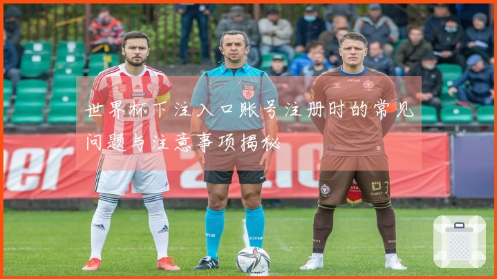 世界杯下注入口账号注册时的常见问题与注意事项揭秘